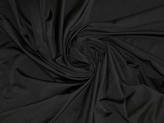 #18PJ Černý mat /92% Polyester, 8% Elastan/