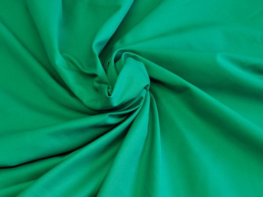 #28 Jasně zelené broušené plátno /100% bavlna/