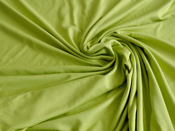 #3MT Zářivě zelený úplet  /95% Bavlna, 5% Elastan/