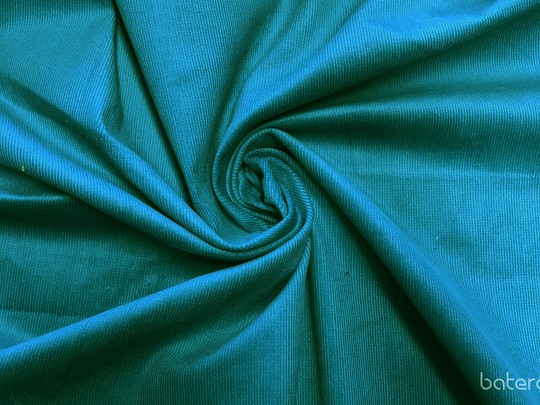 #25 Láhvově zelený manšestr /95% bavlna, 5% elastan/