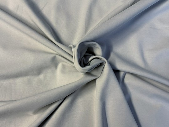 #7UJ Světle šedý úplet /95% bavlna, 5% elastan/