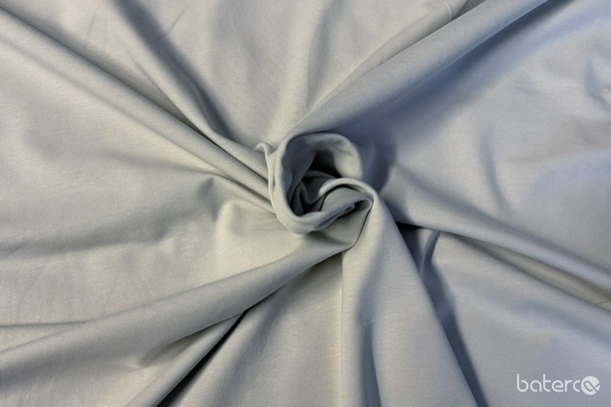 #7UJ Světle šedý úplet /95% bavlna, 5% elastan/