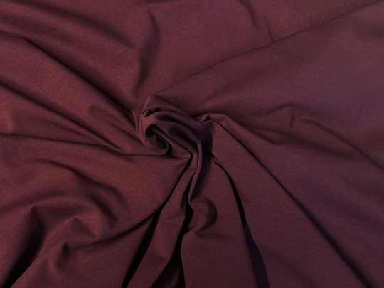 #6UJ Burgundy úplet /92% bavlna, 8% elastan/