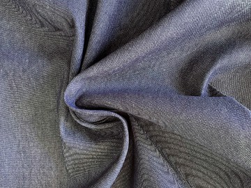 #A13 Tmavě modrá džínovina /65% bavlna, 33% polyester, 2% elastan/