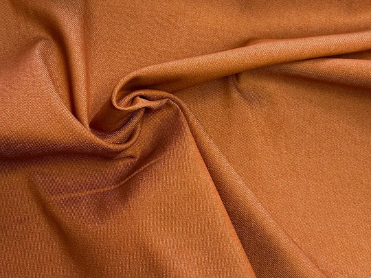 #A54 Terakota džínovina /65% bavlna, 33% polyester, 2% spandex/