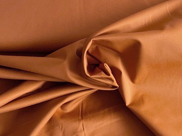 #G5 Kepr strečový, barva terakota /98% bavlna, 2% elastan/