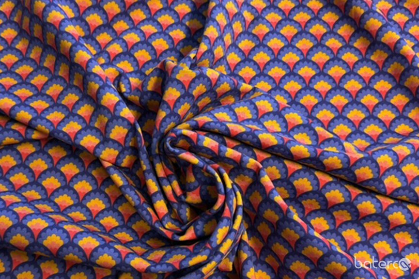 #70N Šupinky  /95% bavlna, 5% elastan/