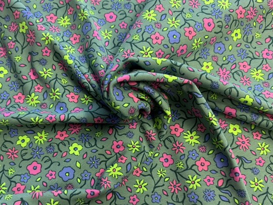 #23N Kytičky drobné neon mint