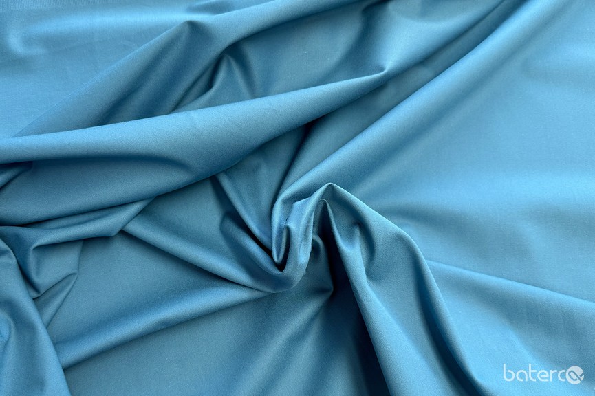 #J3 Petrolejové elastické plátno 200g/m2 /98% bavlna, 2% elastan /
