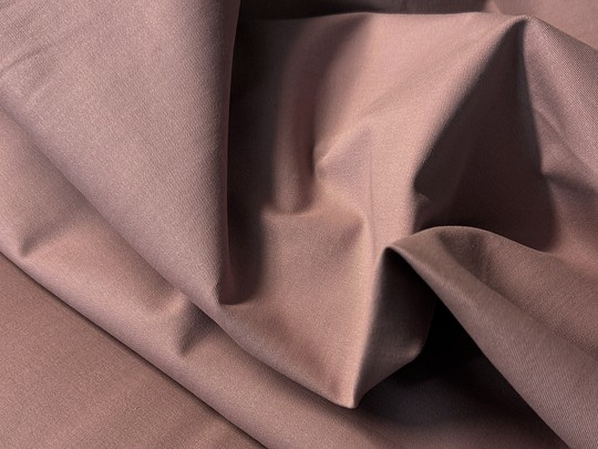 #L4 Bavlněné elastické plátno v barvě Old Pink /95% bavlna, 5% elastan/