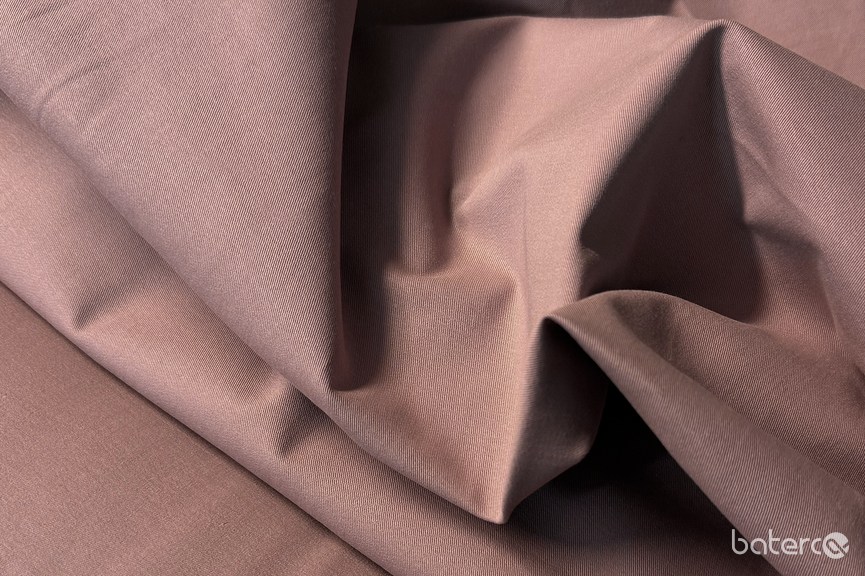 #L4 Bavlněné elastické plátno v barvě Old Pink /94% bavlna, 6% elastan/