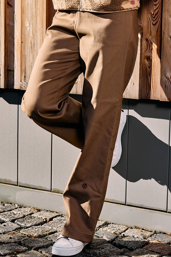 Dámské kalhoty Wide Cappuccino